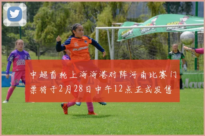 中超首轮上海海港对阵河南比赛门票将于2月28日中午12点正式发售