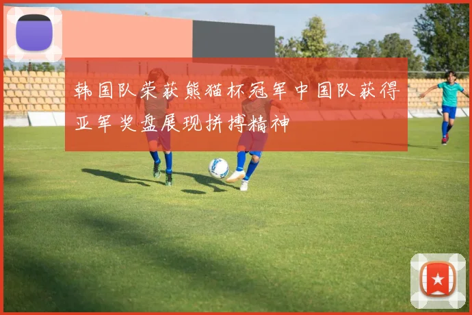 韩国队荣获熊猫杯冠军中国队获得亚军奖盘展现拼搏精神